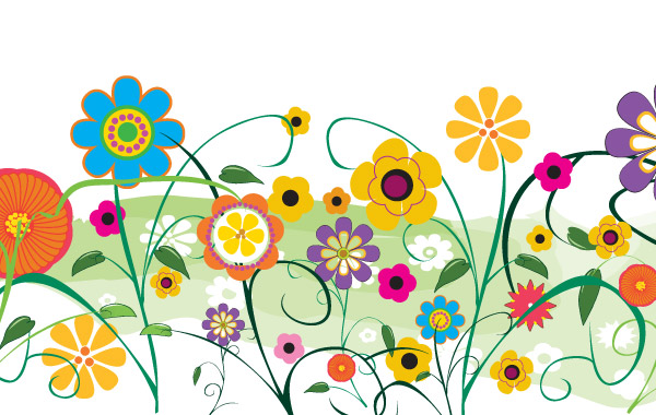 clipart flower gardens - photo #3