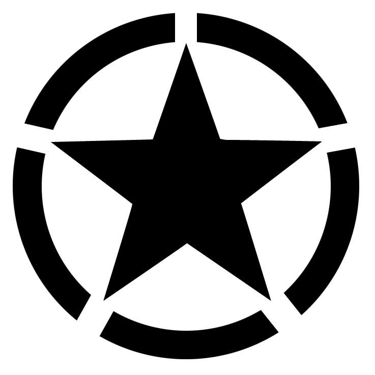 Black Star Clip Art