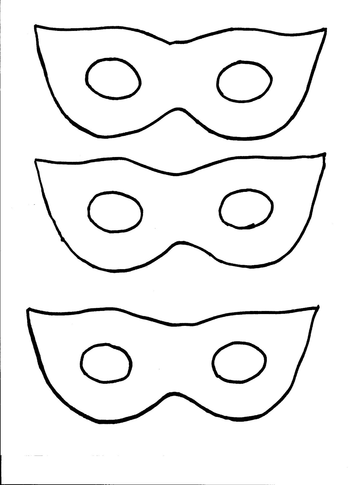 Scary Mask Template ClipArt Best ClipArt Best