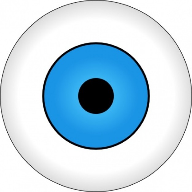 Blue Eye Clip Art Vector Free For Download