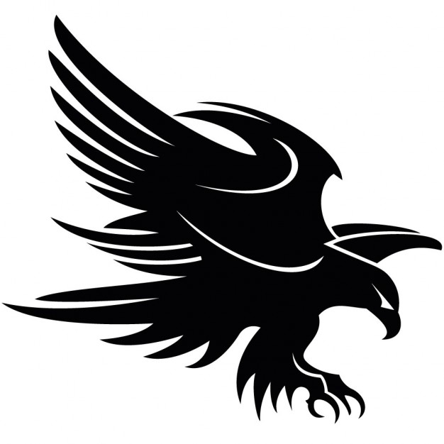 free eagle silhouette clip art - photo #32