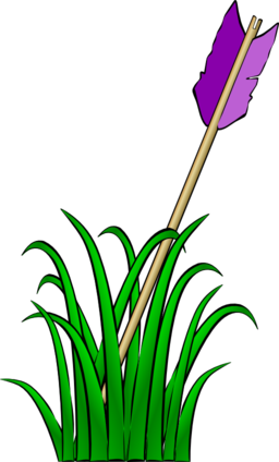 Arrow In The Grass Clipart Royalty Free Public ...