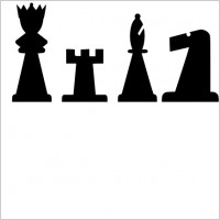 black_chess_pieces_set_clip_ ...