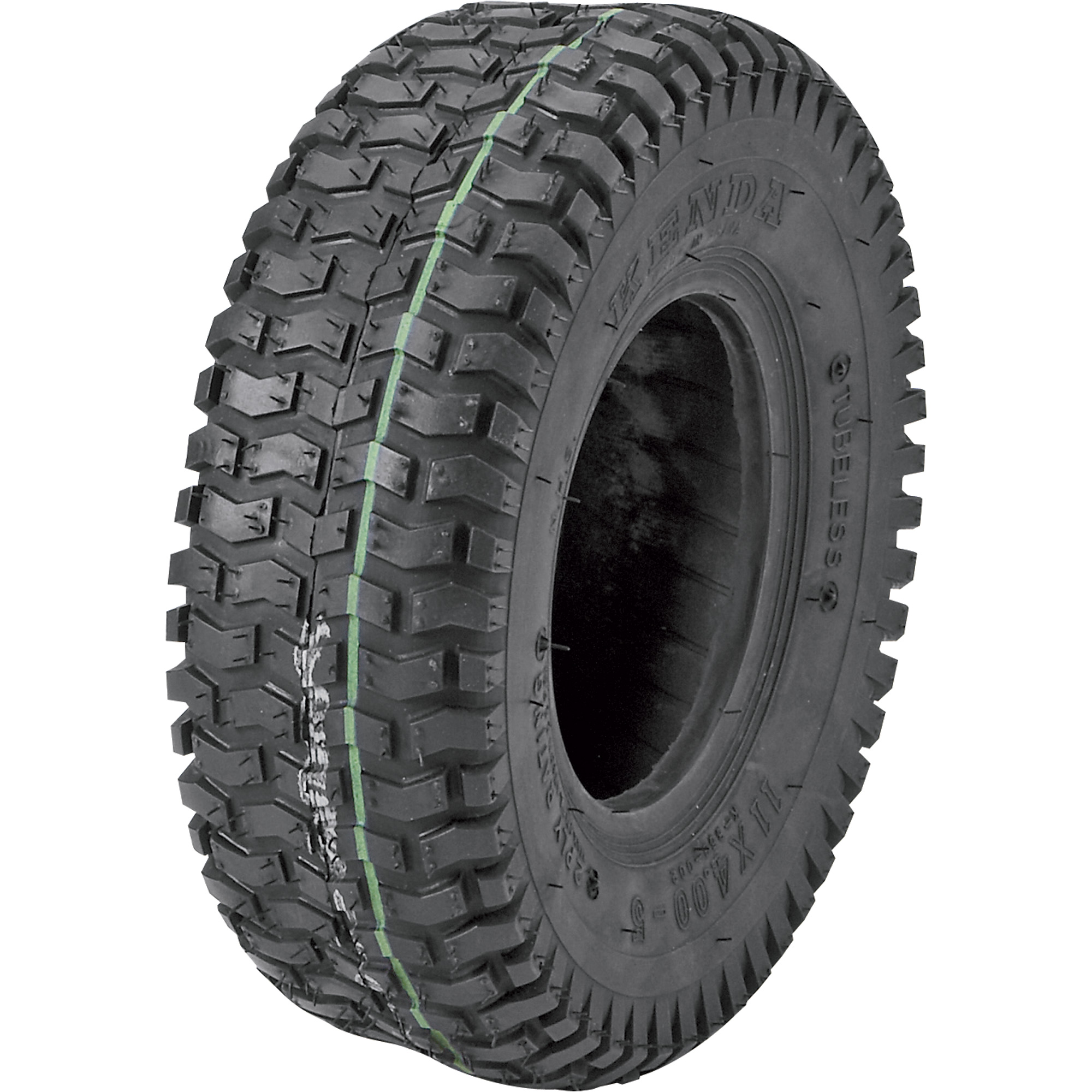 Kenda Lawn and Garden Tractor Tubeless Replacement Turf Tire — 11 ...