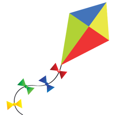Clip art of kite