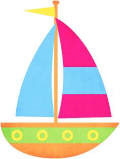 435 views Cartoon boat clipart
