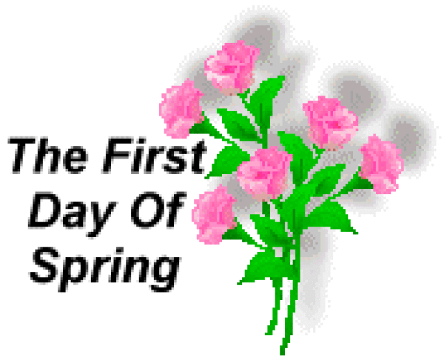 First Day Of Spring Clip Art - ClipArt Best