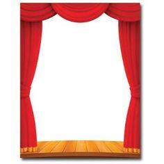 24+ Red Stage Curtains Clipart
