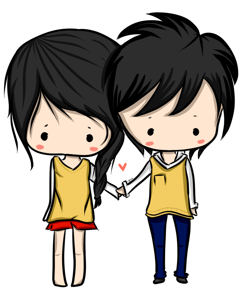 Hugging Cartoon Couple - ClipArt Best