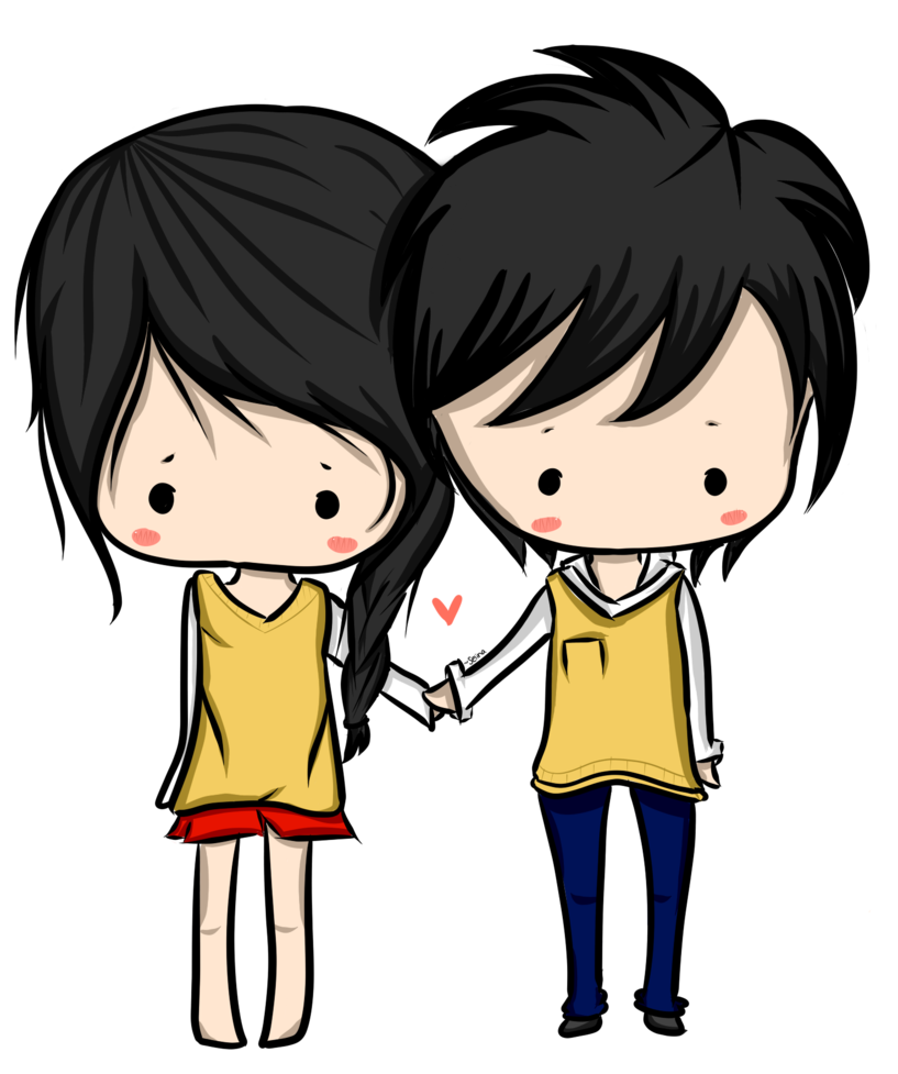 Cute Couple Cartoon Hugging | Free Download Clip Art | Free Clip ...