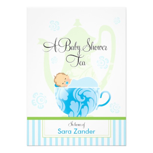Tea Party Baby Shower Invitations | rmsteel.info