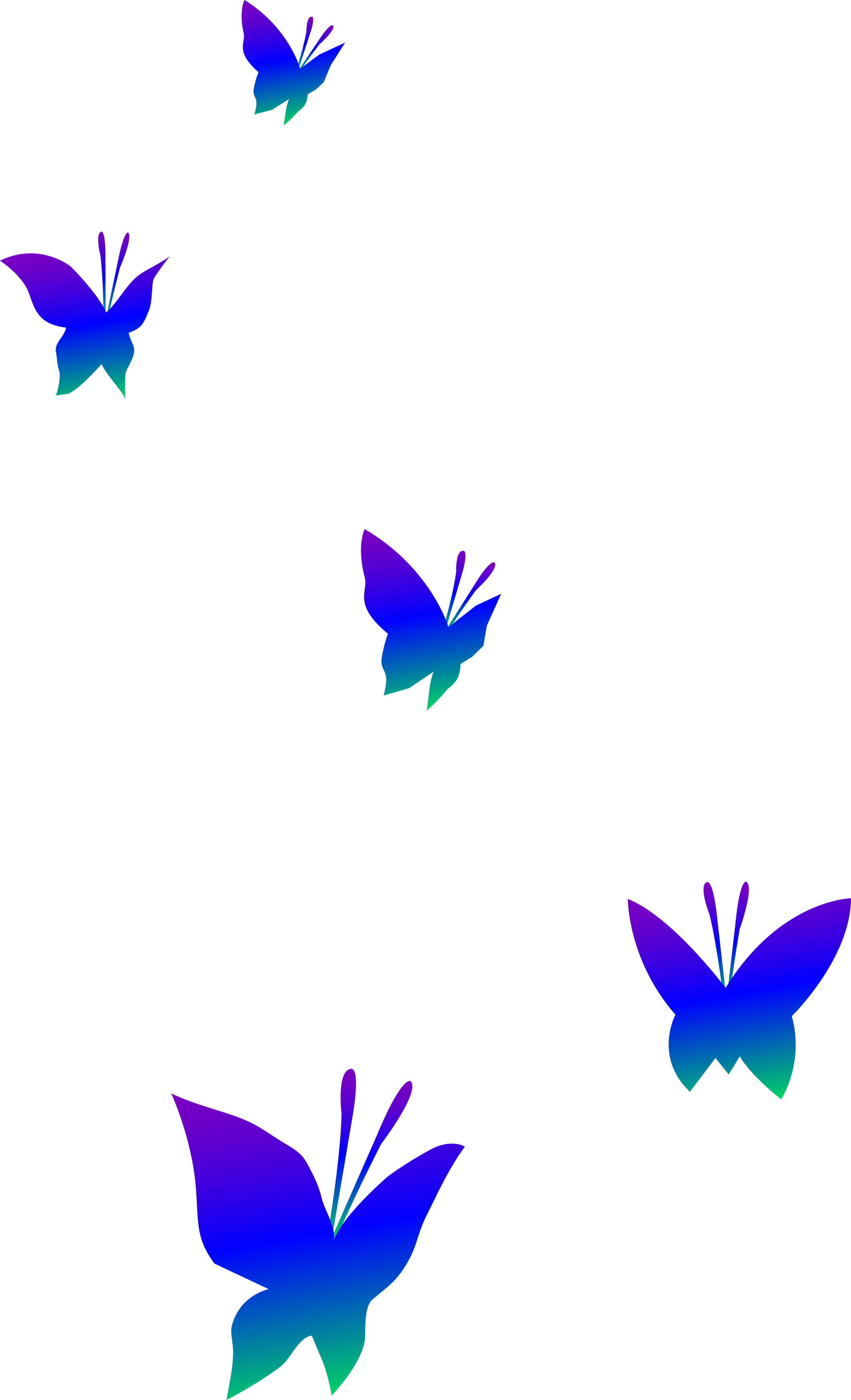 Blue Butterfly Clip Art – Clipart Free Download