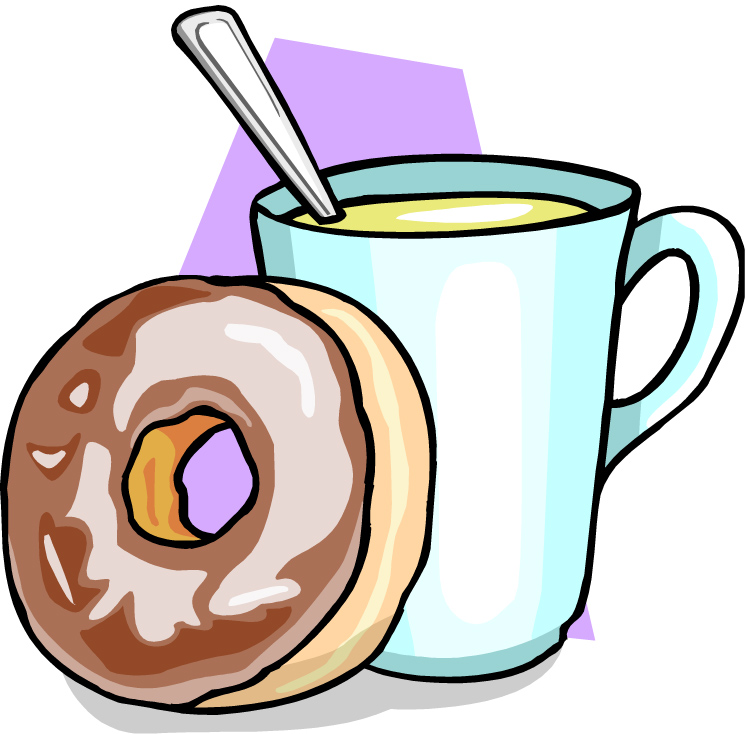 Coffee And Donuts Clipart - Free Clipart Images