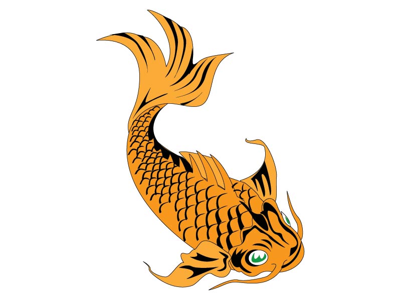 Fish Pond Clipart Clipart Koi Fish