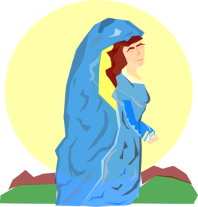Mary The Mother Of God Clip Art - vector clip art ...