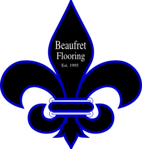 Royal Blue Fleur De Lis Beaufret Flooring Logo Clip Art at Clker ...