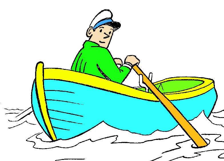 Cartoon row boat clipart - ClipartFox