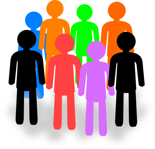 Small Group Of People Clipart