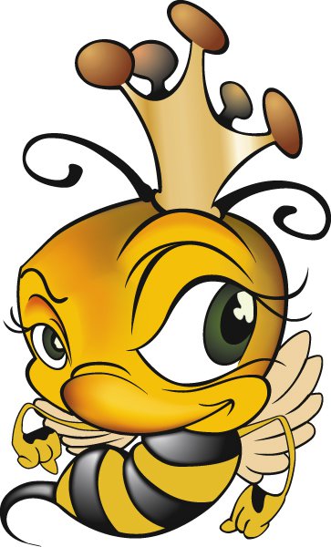 Clipart queen bee
