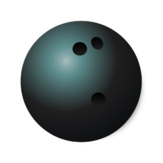 371 views Bowling Ball Stickers | Zazzle.co.uk