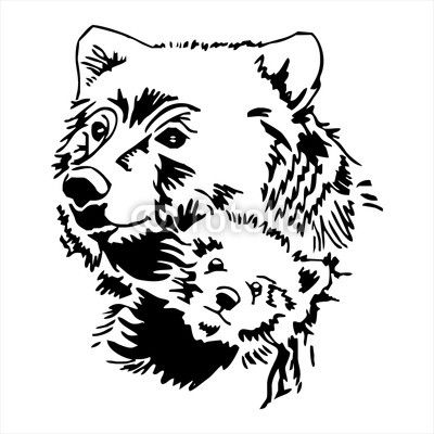 1000+ images about Bear Tattoo Ideas | Tribal bear ...