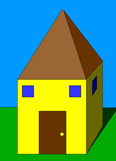 3 Ways to Draw a Simple House - wikiHow