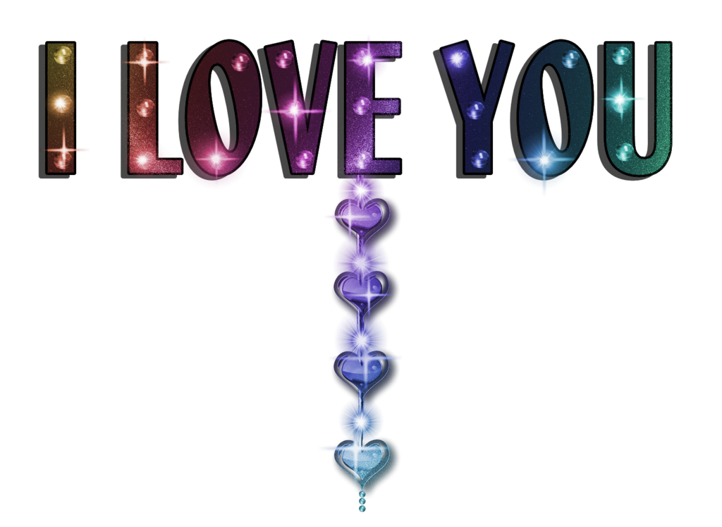 I Love You Png Colours Glow 2 Clip Art by JSSanDA
