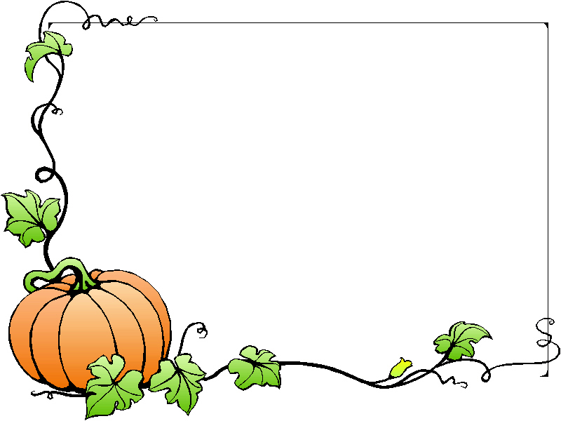 clip art free fall borders - photo #8