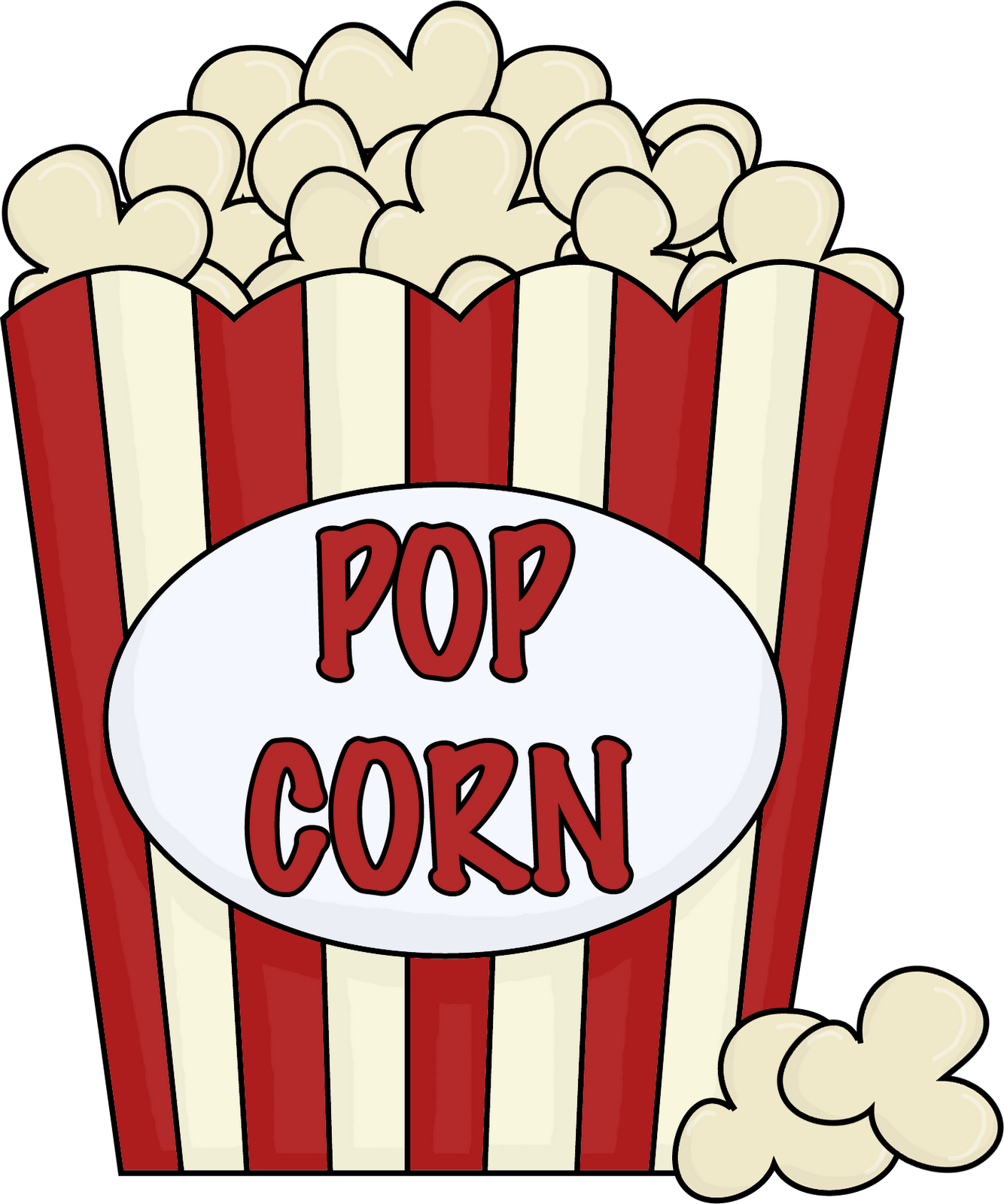 free clipart popcorn bag - photo #5