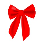 Red bow, Objects, download free vector clip art (