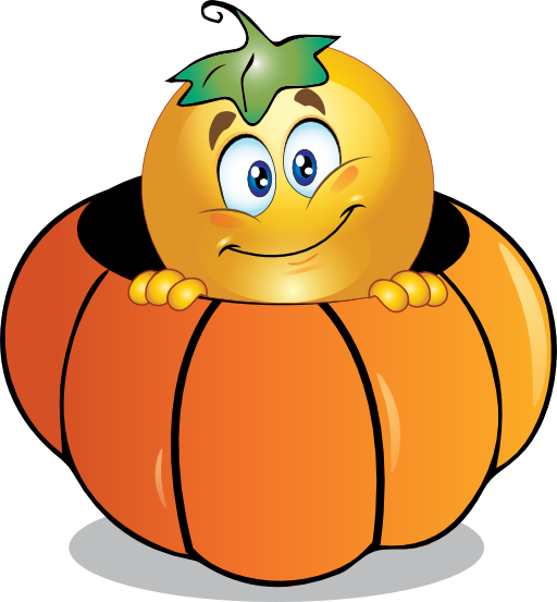 Pumpkin Smiley Emoticon Clipart Royalty Free Public ...