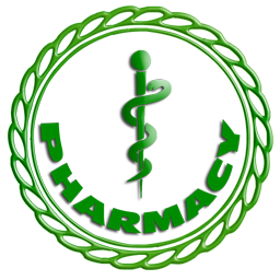 Green pharmacy logo clipart image - ipharmd.