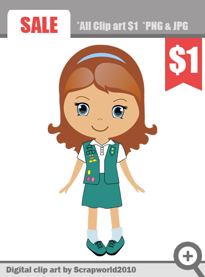 clip art for girl scouts - photo #42