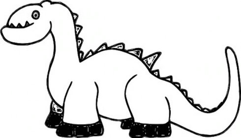 Cartoon Dinosaur Clip Art | Free Vector Download - Graphics,