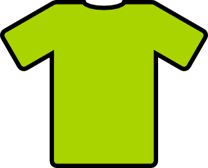 Green T Shirt clip art Free Vector