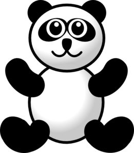 Panda Toy clip art - vector clip art online, royalty free & public ...