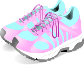 Women S Gym Shoes Clip Art - vector clip art online ...