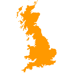 Britain Map Outline