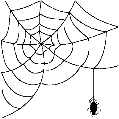 Spiderweb Cartoon