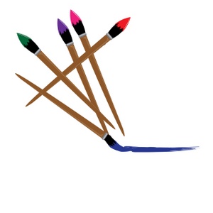 Artist Paint Brush Clip Art - Free Clipart Images