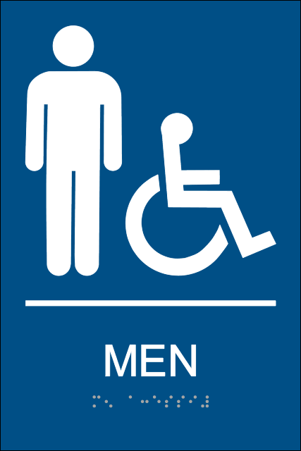 Men S Restroom Sign - ClipArt Best