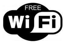 Free WiFi Sticker | eBay