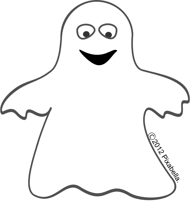 Cute Halloween Ghost Clipart