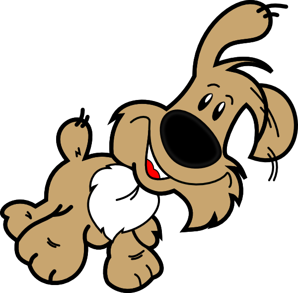 Cartoon dog clipart free