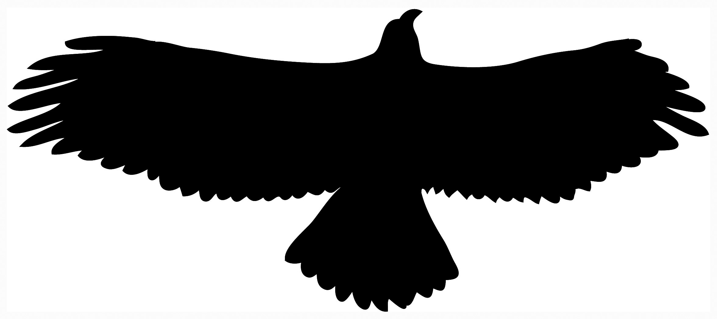 Eagle silhouette clipart