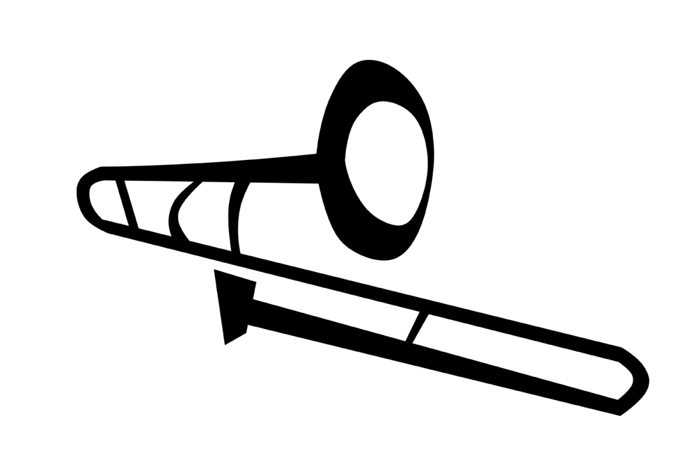 Trombone Drawing - ClipArt Best