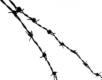 Vector Barbed Wire Vector Clip Art - Ai, Svg, Eps Vector Free Download