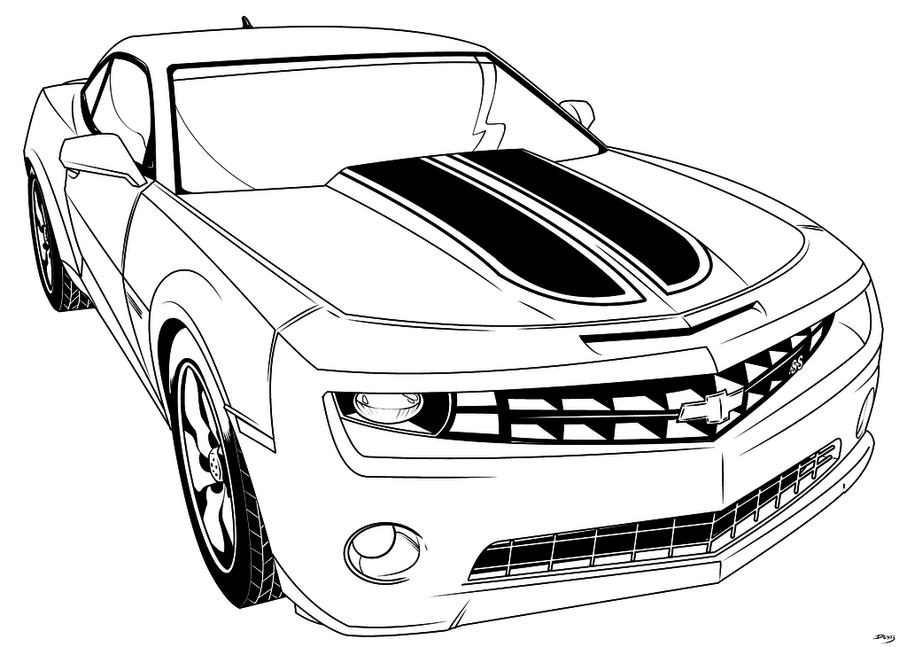 Bumblebee Transformer Coloring Page Bumblebee Coloring Page ...