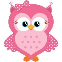 Pink Owl | Owl Clip Art, Etsy and ...