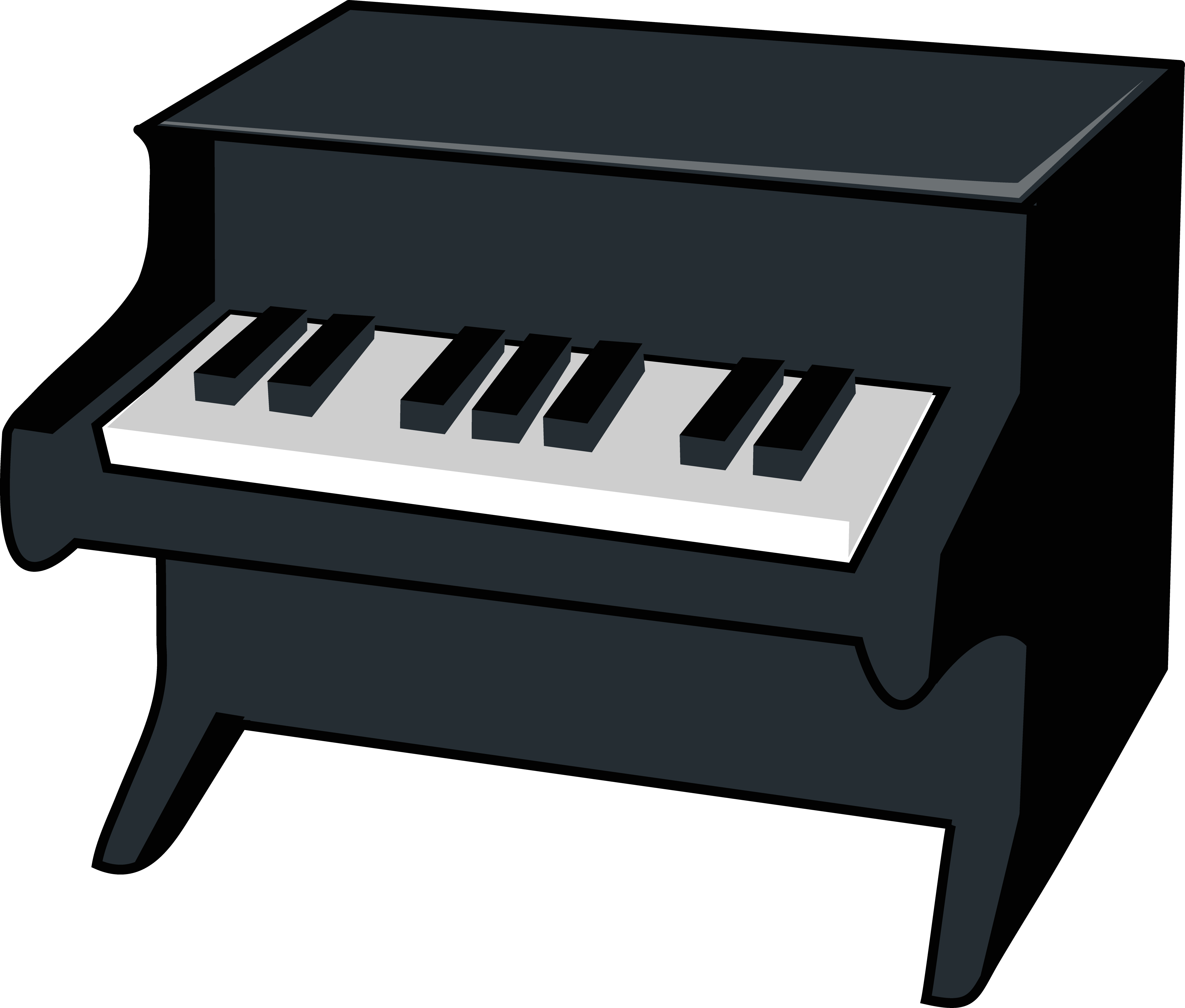 Piano Keyboard Clipart - Free Clipart Images